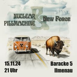 Flyer for Baracke 5 e.V. show